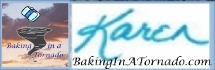 Baking In A Tornado signature | Graphic designed by and property of www.BakingInATornado.com | #MyGraphics