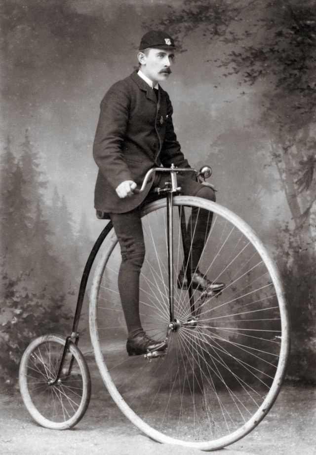 Penny-Farthing Old Photos