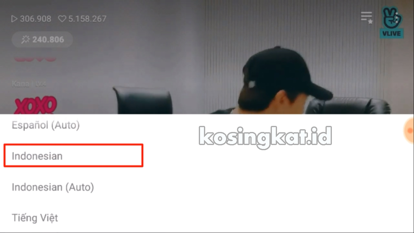 Cara Menampilkan Subtitle Indonesia Di Vlive Kosingkat