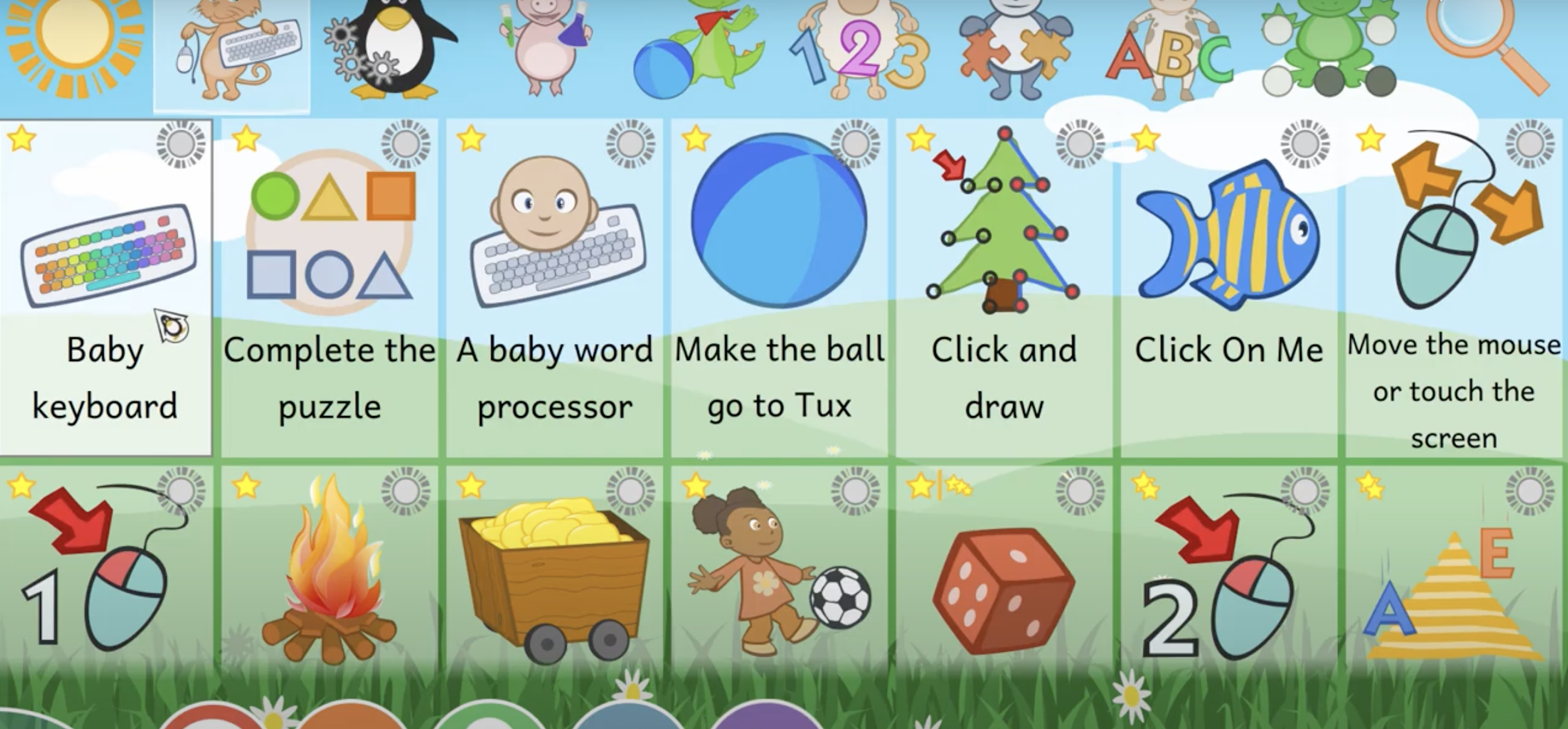 AYUDA PARA MAESTROS: GCompris - Software más de 100 actividades y juegos educativos para Infantil y Primaria