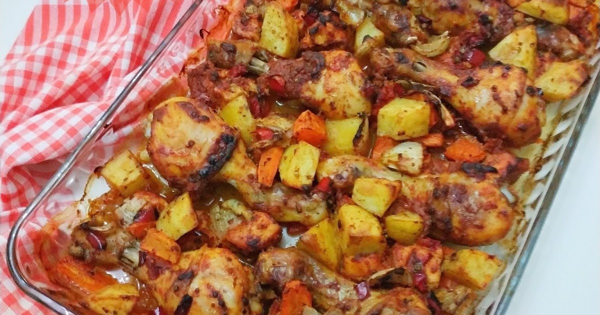 FIRINDA SEBZELİ TAVUK Vanilins