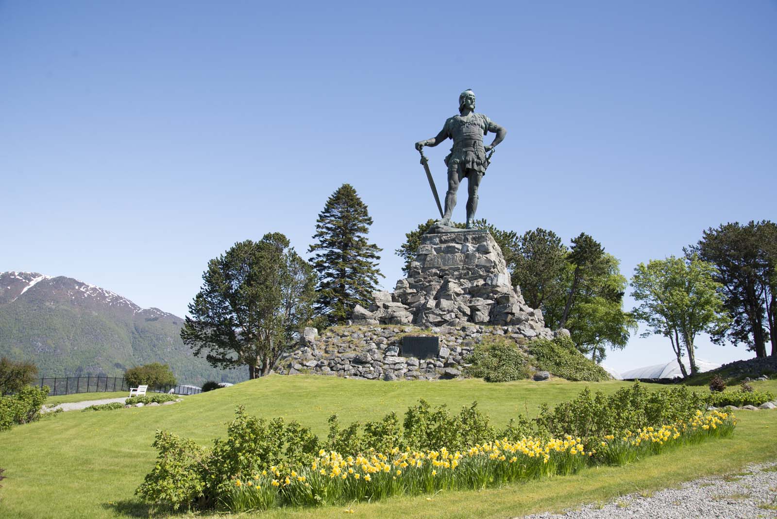 Statue of Fridtjof by Max Unger 1913