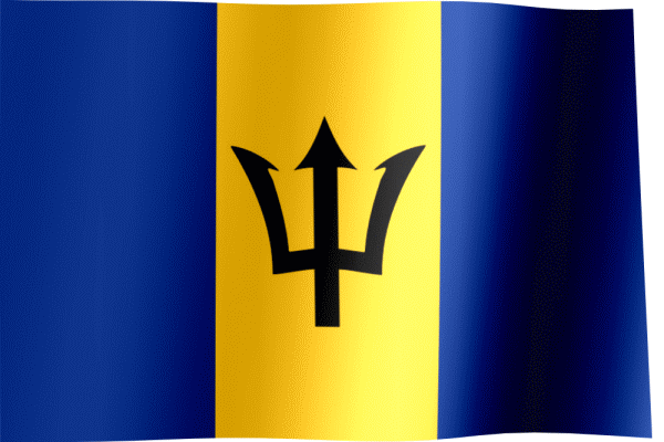 Barbados Flag GIF - All Waving Flags