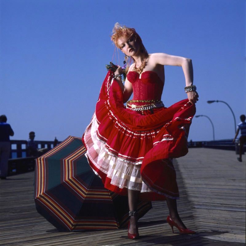 Stunning Photos of Cyndi Lauper at Coney Island For Her Album “She’s So