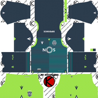Sporting CP 2019/2020 Kit - Dream League Soccer Kits