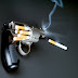 smoking kills cigarettes gun