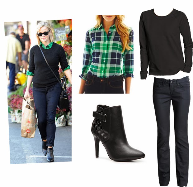 Steal her Look: Reese Witherspoon's Plaid Shirt | Viva Fashion