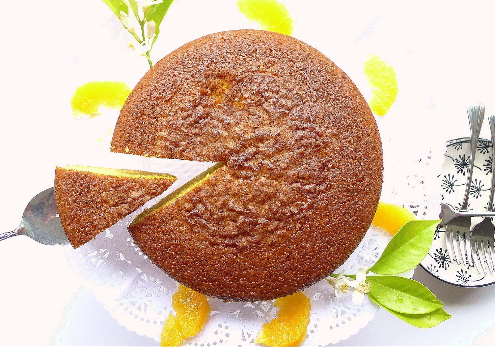 MY KITCHEN IN SPAIN OLIVE OIL CAKE, MY WAY