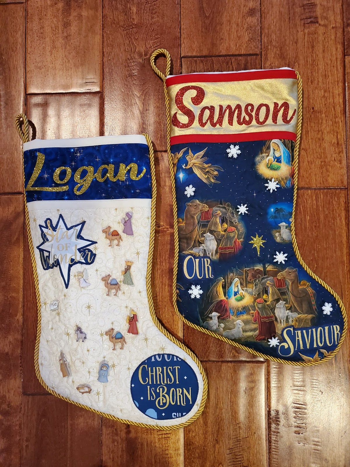 Easy Homemade Christmas Stockings that the Grandkids will Love