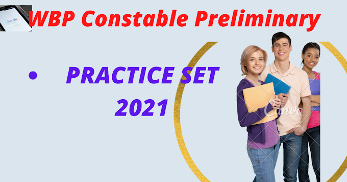 WBP Constable Preliminary 2021 Practice Set In Bengali Pdf Download