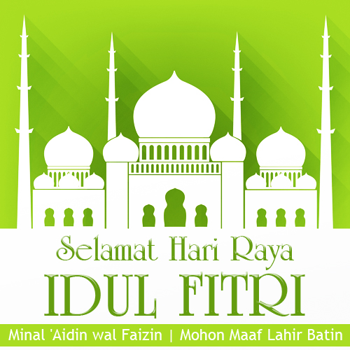 Koleksi Desain Kartu Ucapan Selamat Idul Fitri - Contoh Blog