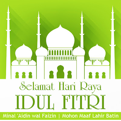 Koleksi Desain Kartu Ucapan Selamat Idul Fitri - Contoh Blog