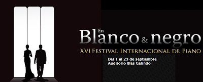 Festival Internacional de Piano En Blanco y Negro en el Centro Nacional de las Artes