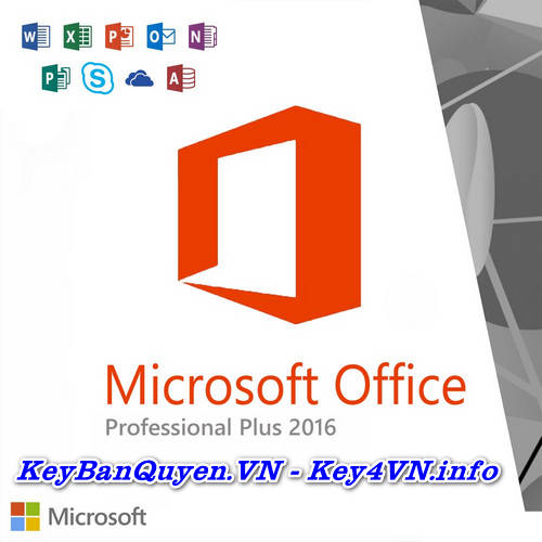 Mua bán key bản quyền Office 2016 Pro Plus (365 ) Full 32 và 64 Bit.