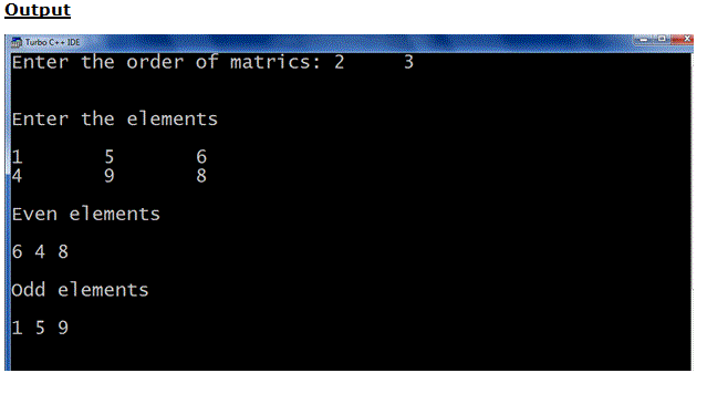 Programming Wala Codes And Tutorials C Program To Find The Even And 