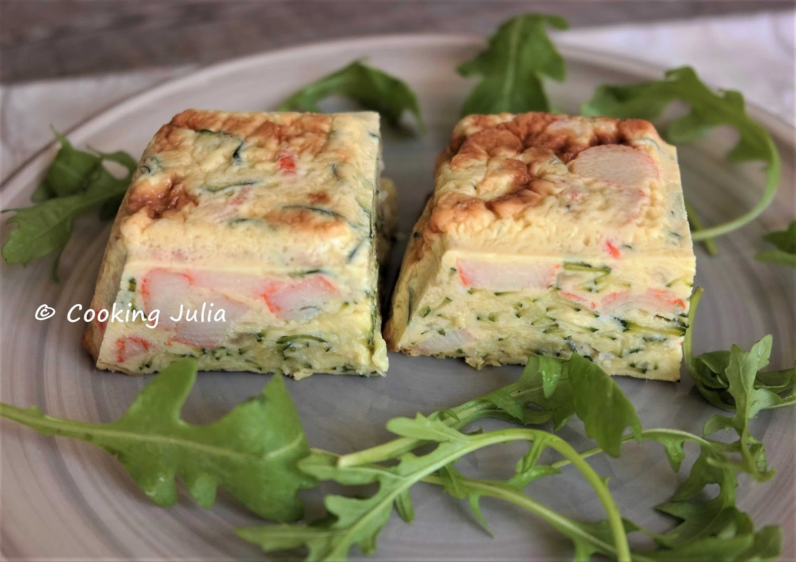 Cooking Julia Flan De Courgettes Au Surimi