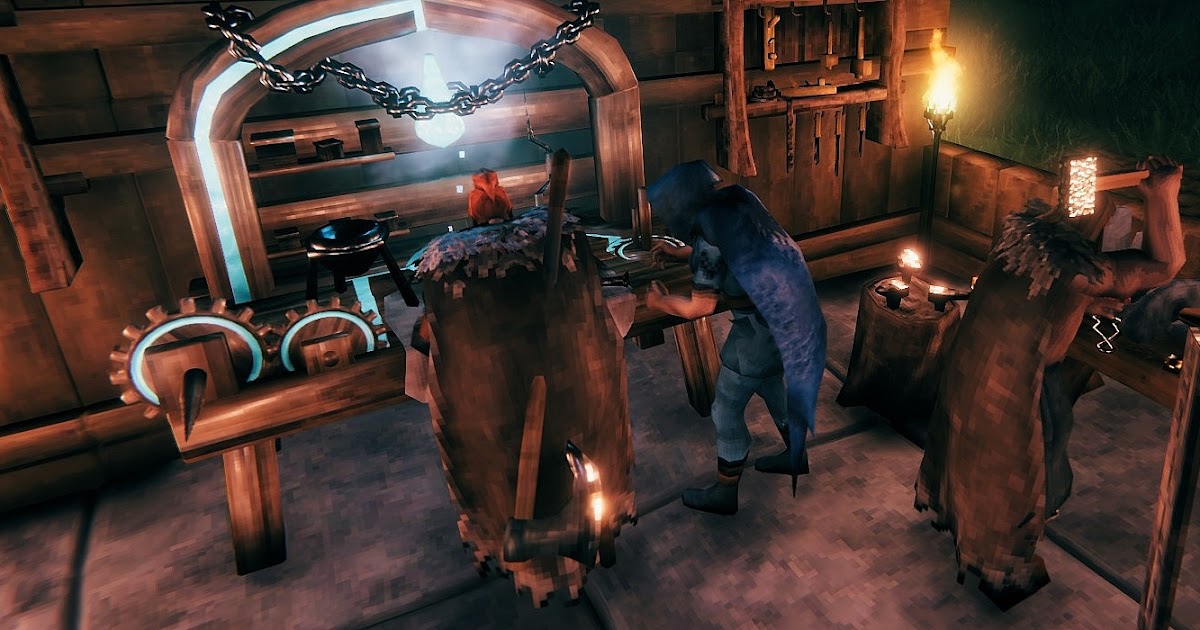 How to upgrade a workbench in Valheim to level 5. How to open the