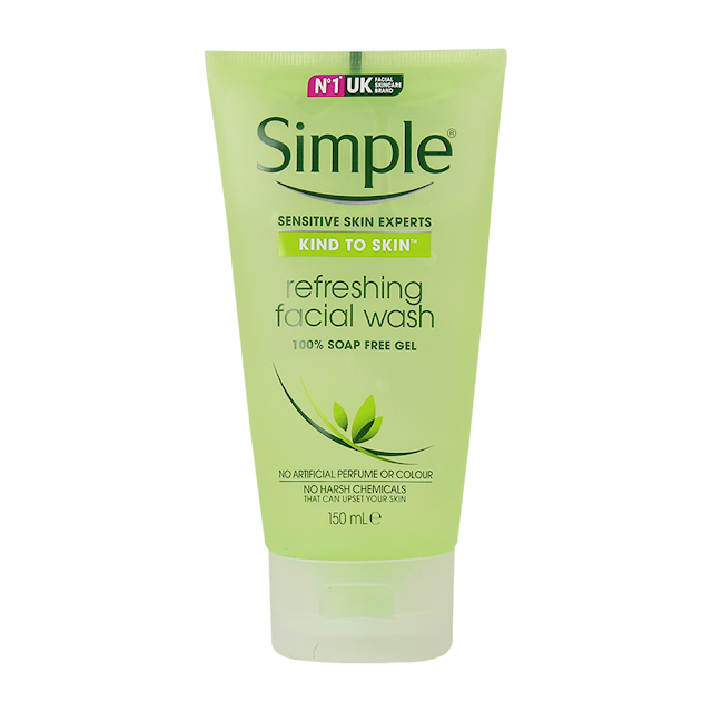 sua rua mat simple refreshing facial wash