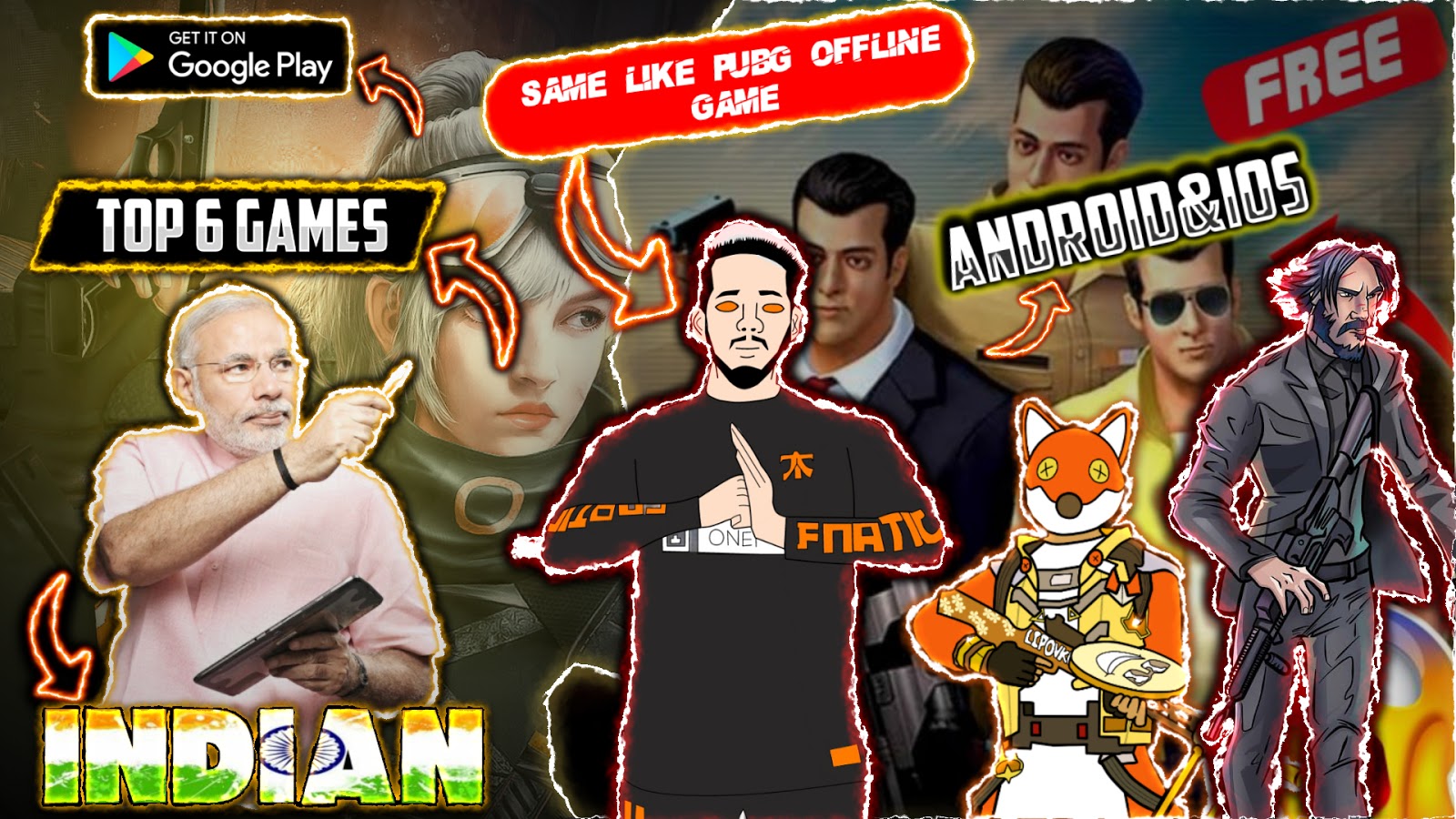 Top 6 INDIAN Games Made In India High Graphic