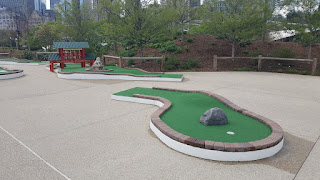 City Mini Golf course at Chicago's Maggie Daley Park