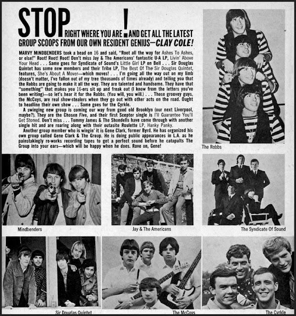 Pop music groups from the 1960s