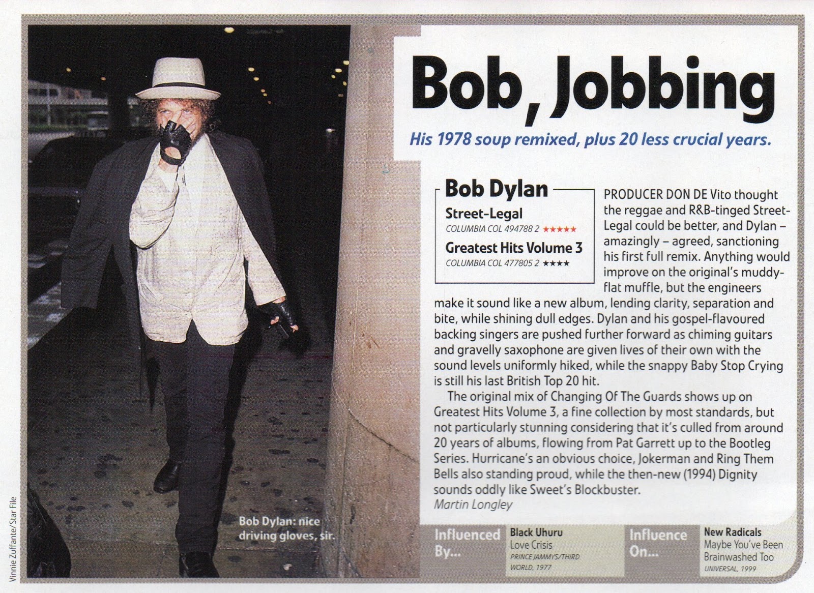 Bob Dylan in (het) Nederland(s): 1999