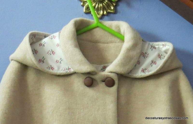 Pinterestten 5/6 yaş pelerin mont dikimi Dikiş,Dikiş anlatım,Dikiş