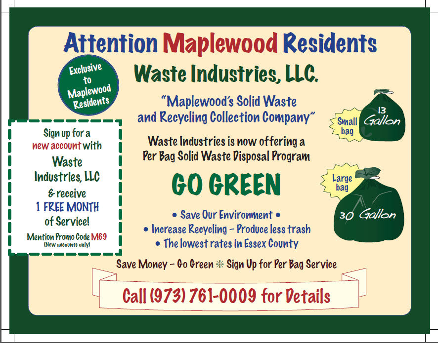 Maplewood Electronics and Other Recycling Schedule and Information - My