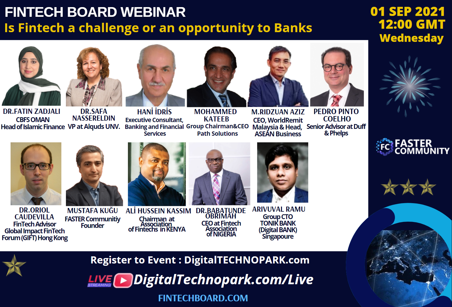 FINTECH BOARD WEBINAR