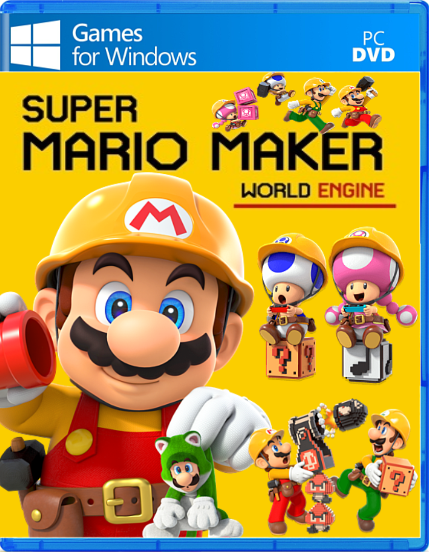 Mario maker на пк. Марио 3д ворлд. Super Mario maker. Super Mario maker World engine. Super Mario maker обложка.