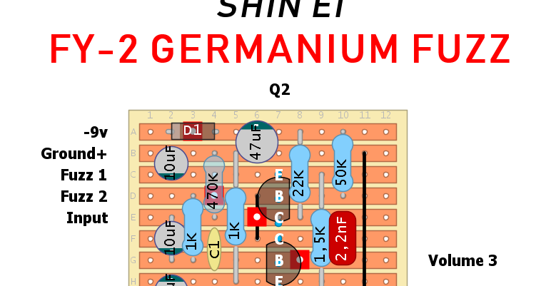 Dirtbox Layouts: Shin Ei FY-2 Germanium Fuzz