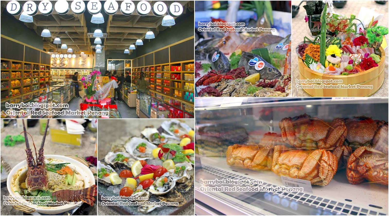 Oriental Red Seafood Market Penang