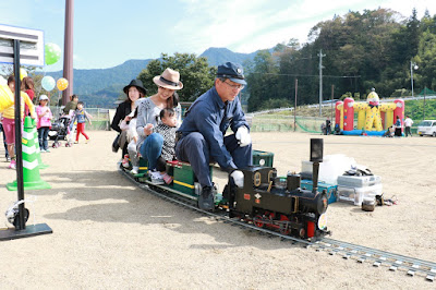 赤とんぼフェスティバルinいくさか2016　二日目　汽車