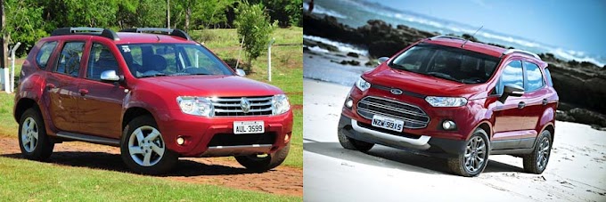 COMPARATIVO - FORD ECOSPORT x RENAULT DUSTER