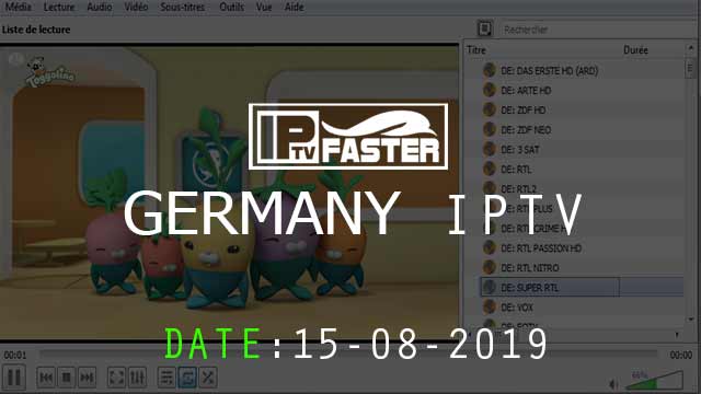 Deutsch IPTV M3u Playlist Stable and Unlimited 15/08/2019