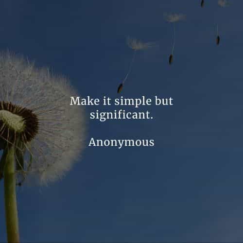 75 Simplicity quotes that'll enforce a good change on you