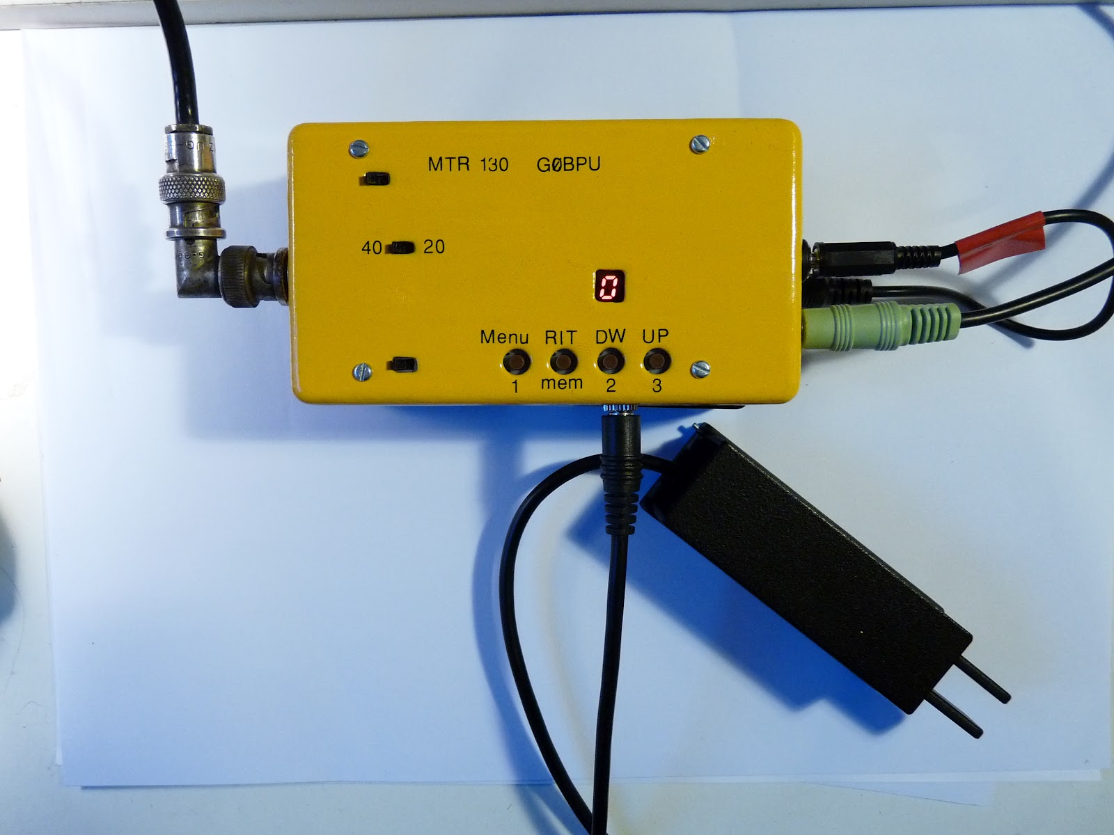 QRP : The Mountain Topper Radio.