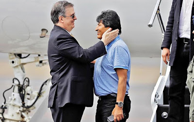 El gobierno de México pagará manutención a Evo Morales
