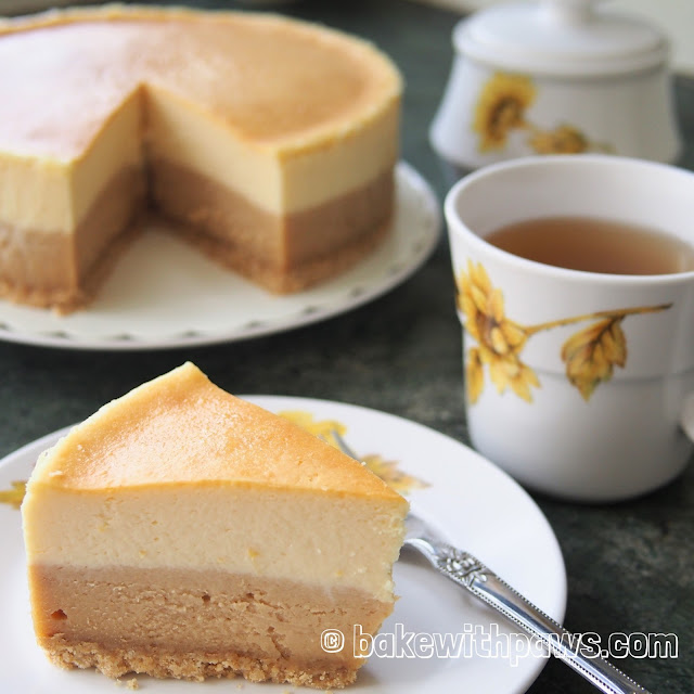 New York Peanut Butter Cheesecake BAKE WITH PAWS