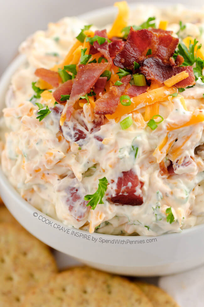 Bacon Cheddar Dip | THE KITCHEN FOOD