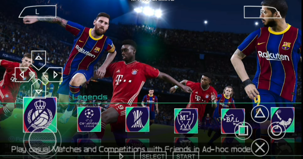 Game pes 2021 ppsspp