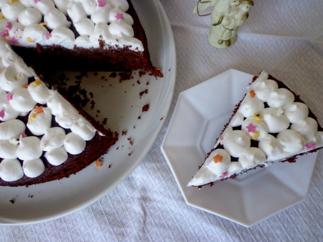 Шоколадово- бананов кейк