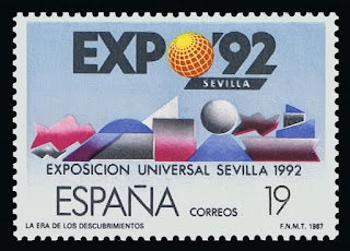 Sevilla - Filatelia - Expo 92 - 1987 (19 pta.)