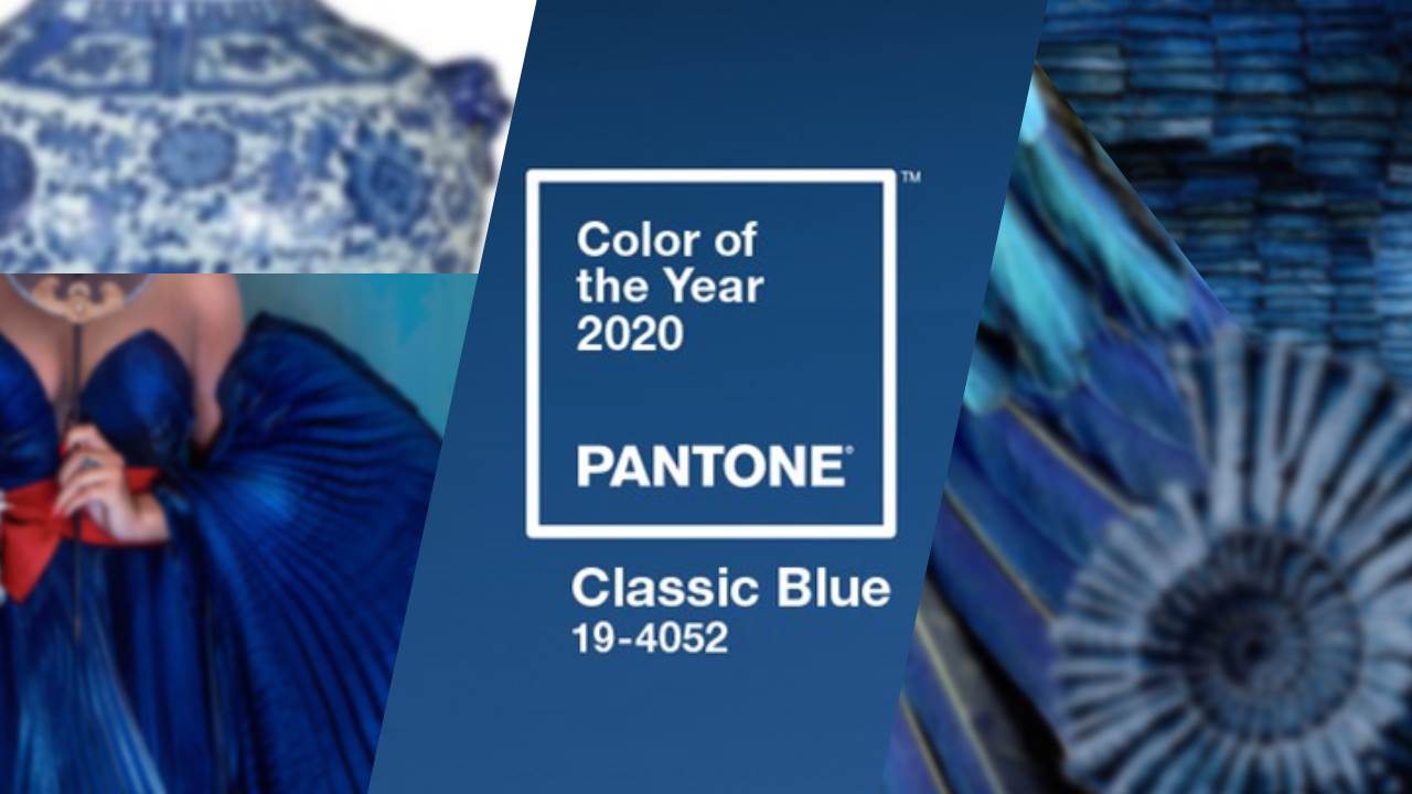 Cor do ano 2020 - Pantone Classic Blue - Suéter Azul