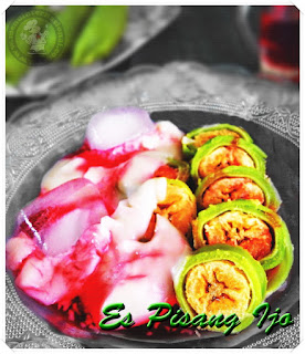 Es Pisang Ijo Resep Cara Membuat Es Pisang Ijo Segar Mantap