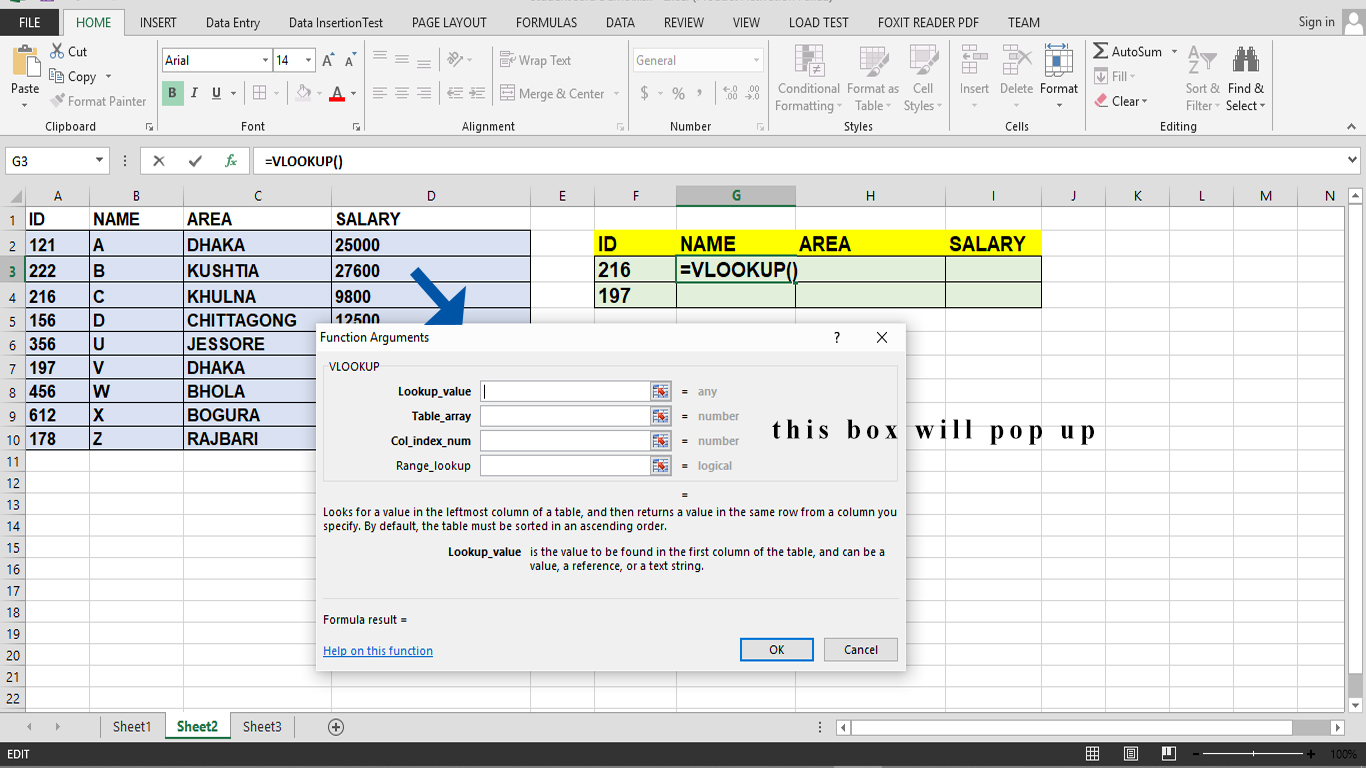 How To Use Vlookup Function In Excel Data Analysis