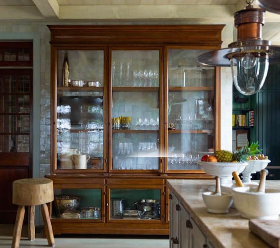 vignette design: The Big Kitchen Cabinet