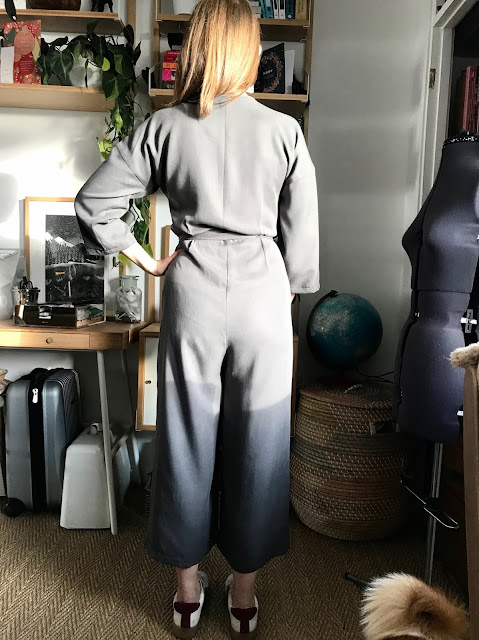 Diary of a Chain Stitcher: Paper Theory Zadie Jumpsuit in Tencel Twill from Patterns and Plains