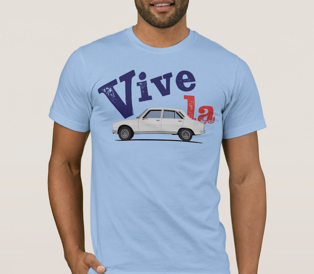 Vive la Peugeot 504 t-shirt