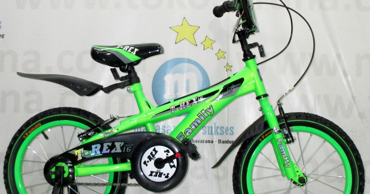 tokosarana  Mahasarana Sukses  Sepeda  Anak Family T  Rex  